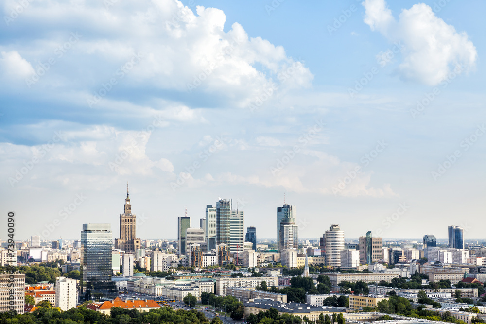 Warsaw city center