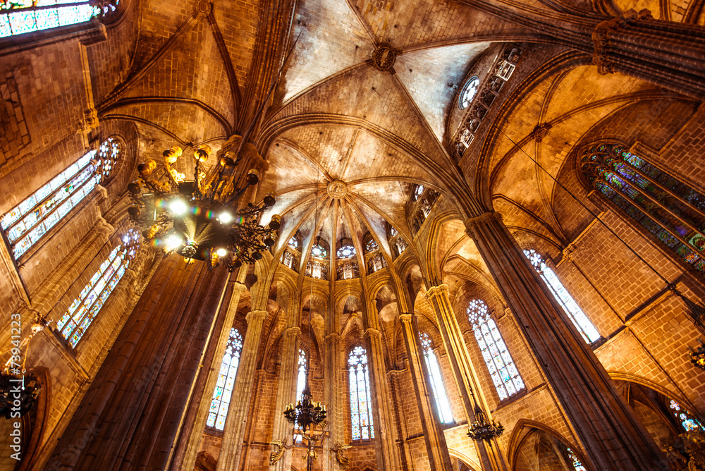 Obraz premium Cathedral in Barcelona