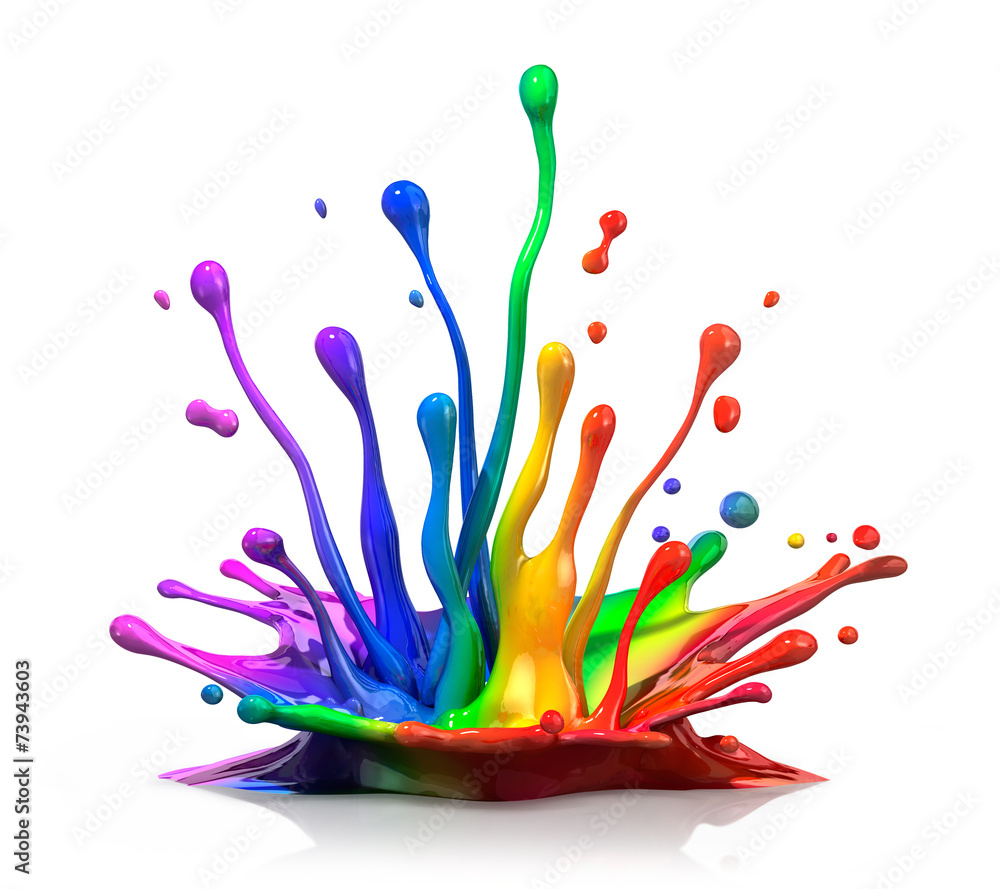 Farbspritzer 3 Stock Photo | Adobe Stock