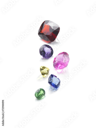 semi-precious stones