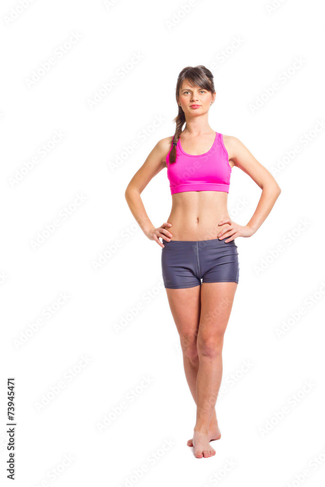 Sportive girl Sportive girl