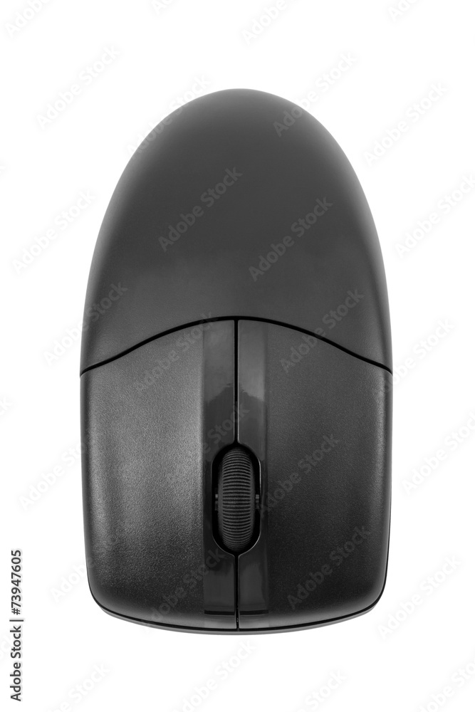 Electronic collection - Wireless optical black computer mouse Electronic collection - Wireless optical black computer mouse