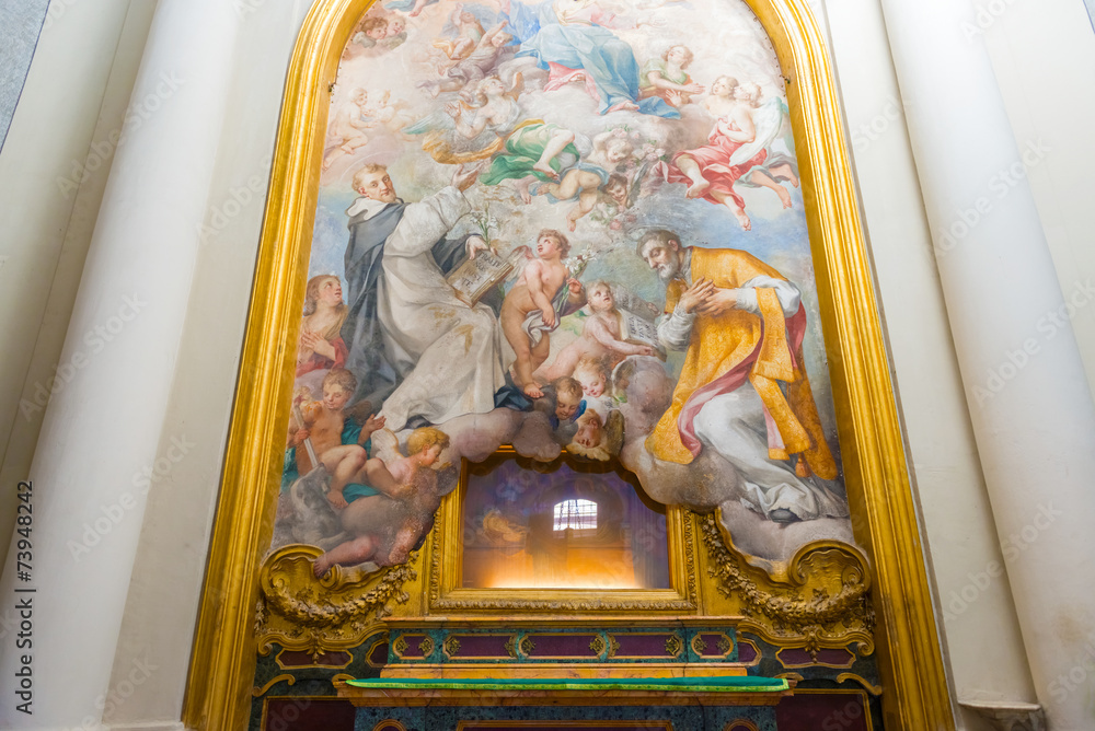 Naklejka premium Basilica of Saint John Lateran in Rome, Italy.