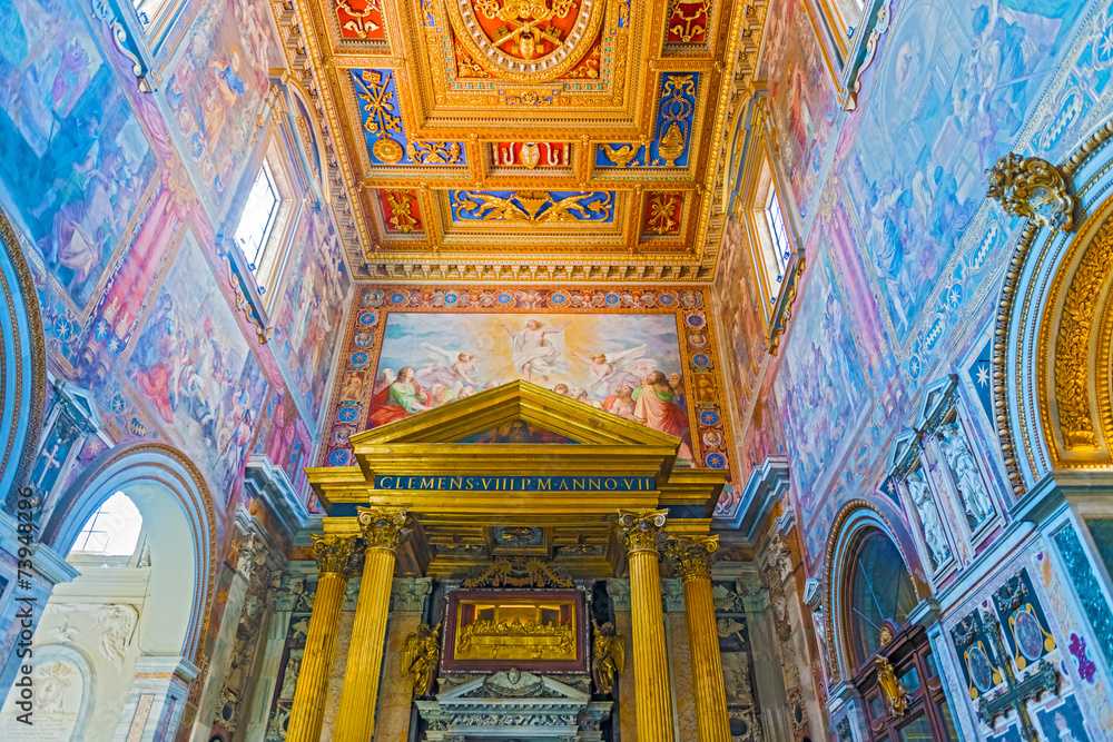 Fototapeta premium Basilica of Saint John Lateran in Rome, Italy.