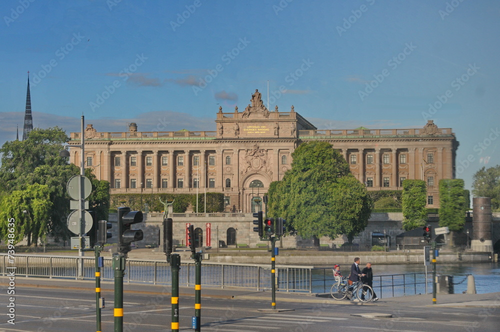Parlamentsgebäude, Stockholm, #9281
