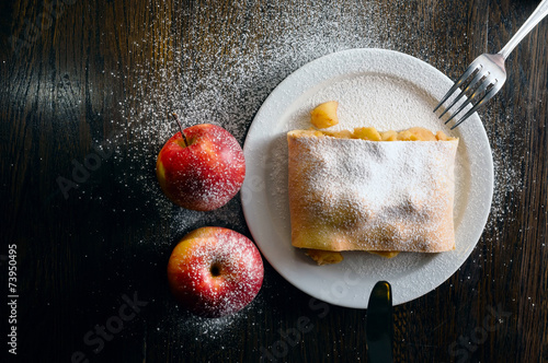 Fotografía Apple strudel