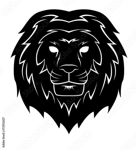 Fototapeta Naklejka Na Ścianę i Meble -  Lion Head Tattoo Illustration