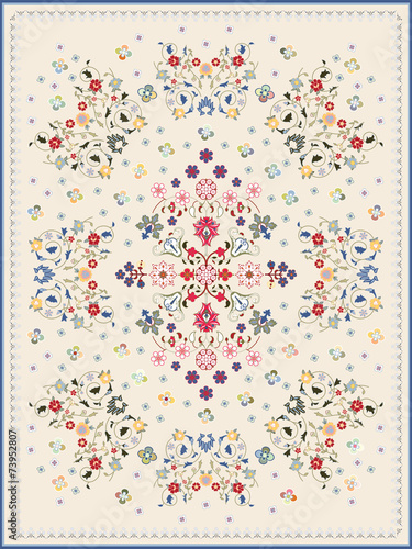 Carpet Design For Large Area