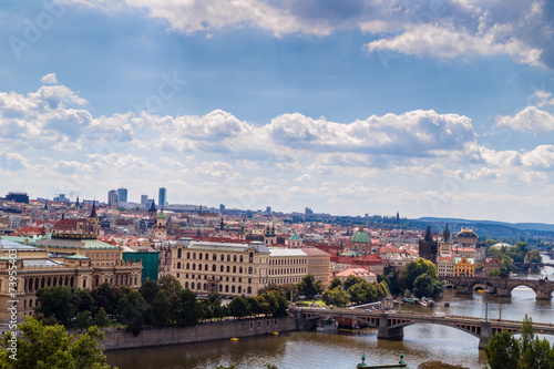 Bridge and rooftops of Prague © Vivida Photo PC