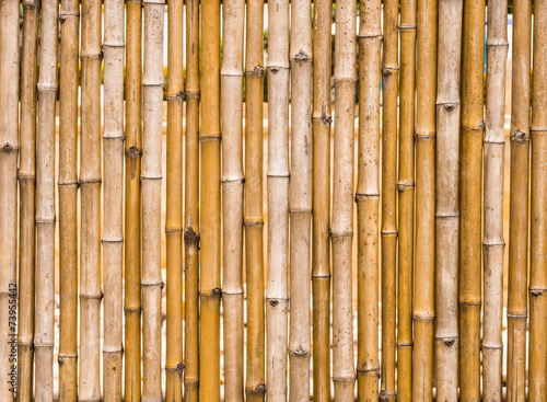 decorative old bamboo wood  background