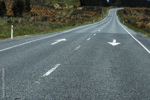 Wallpaper Mural New Zealand highway Torontodigital.ca