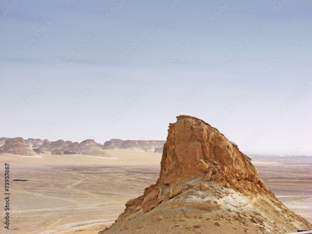 Fototapeta premium Egypte désert blanc