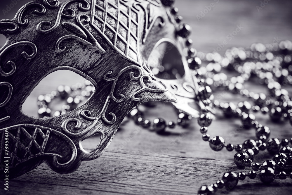 Obraz premium Vintage venetian mask