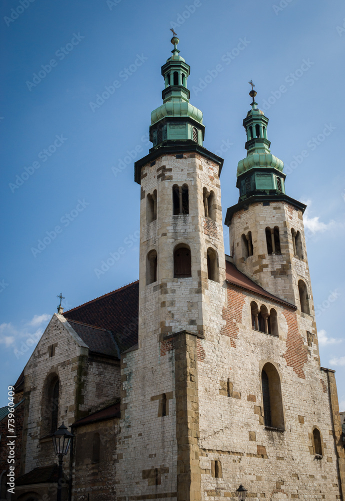 St. Andrew's Church in Krakow ,Poland