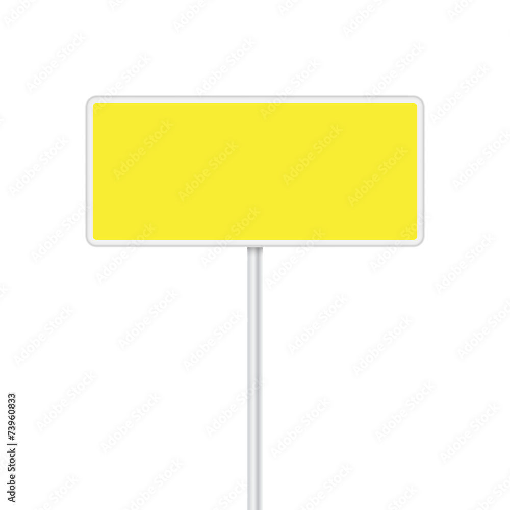Vector set of signpost on isolated white background Vector set of signpost on isolated white background