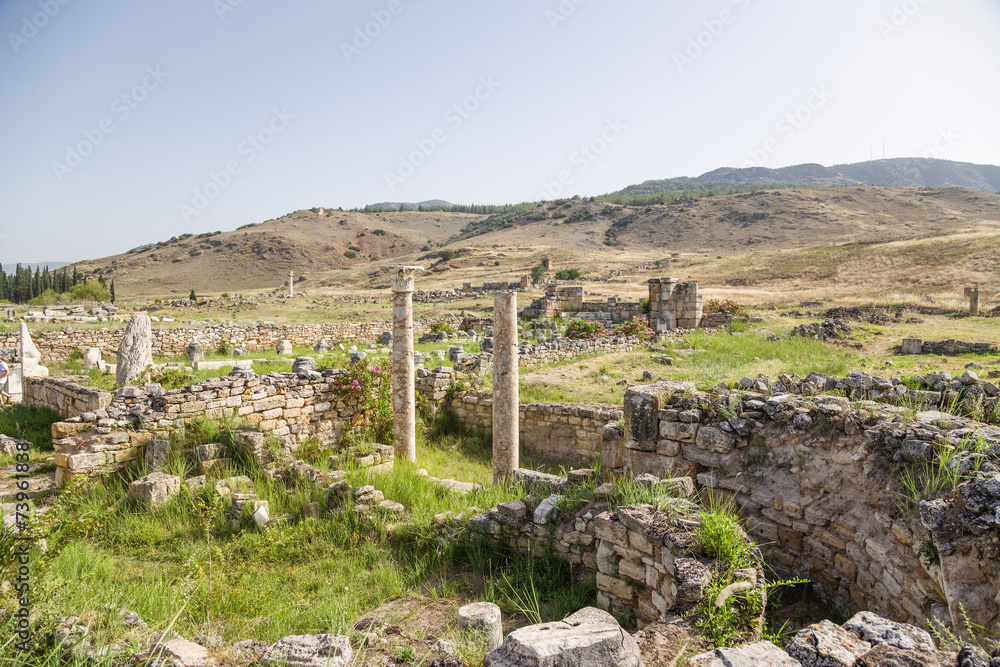 Turkey, Hierapolis. Archaeological area