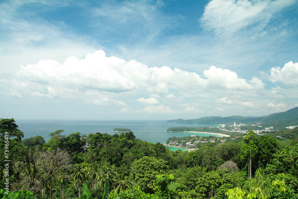 Obraz premium phuket beach viewpoint