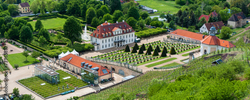 Wackerbarth Castle panorama, Radebeul