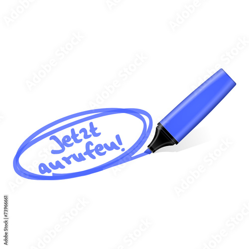 textmarker jetzt anrufen I
