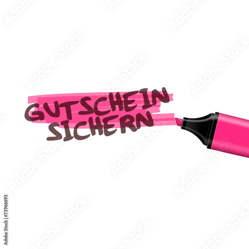 textmarker gutschein sichern I