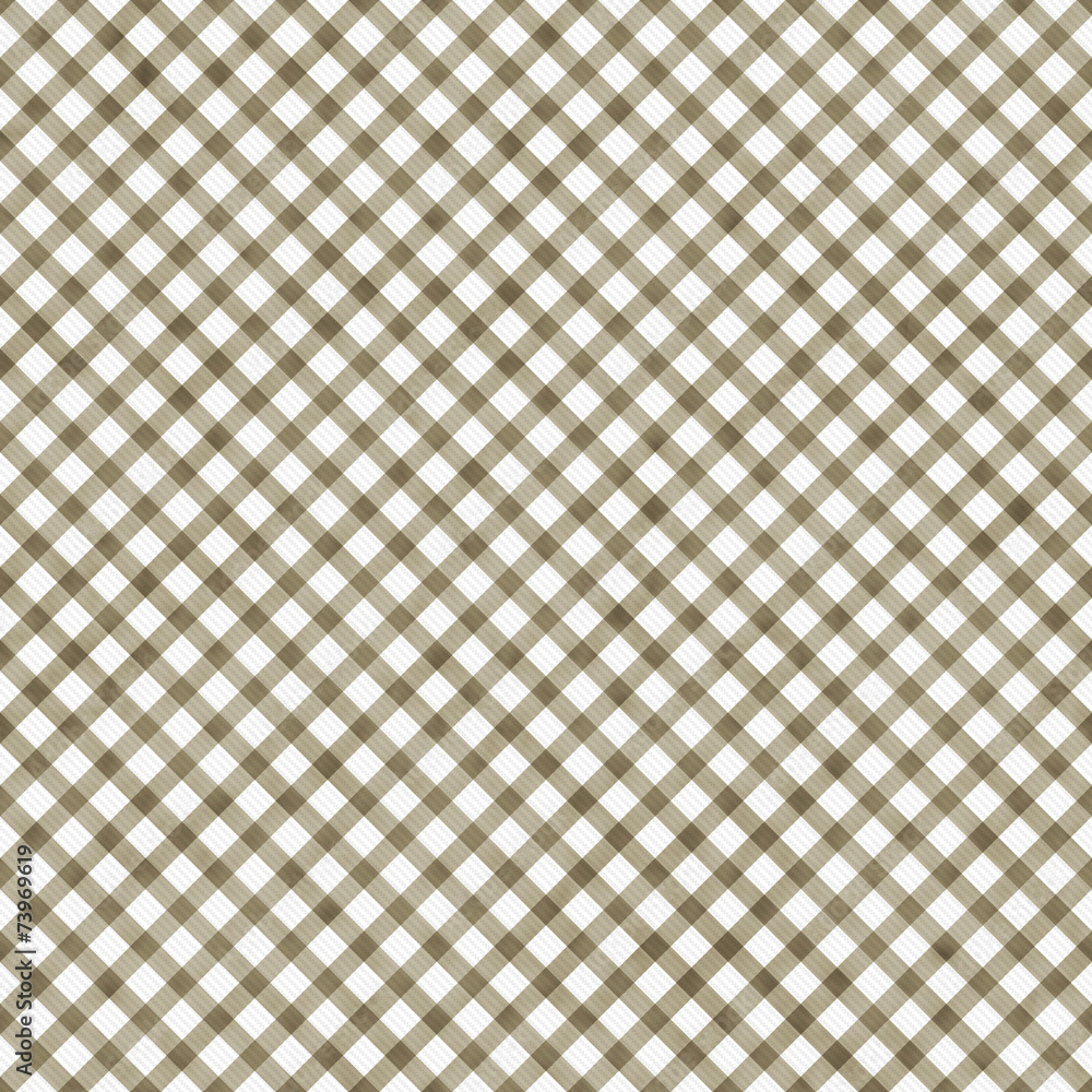 Medium Brown Gingham Pattern Repeat Background Medium Brown Gingham Pattern Repeat Background