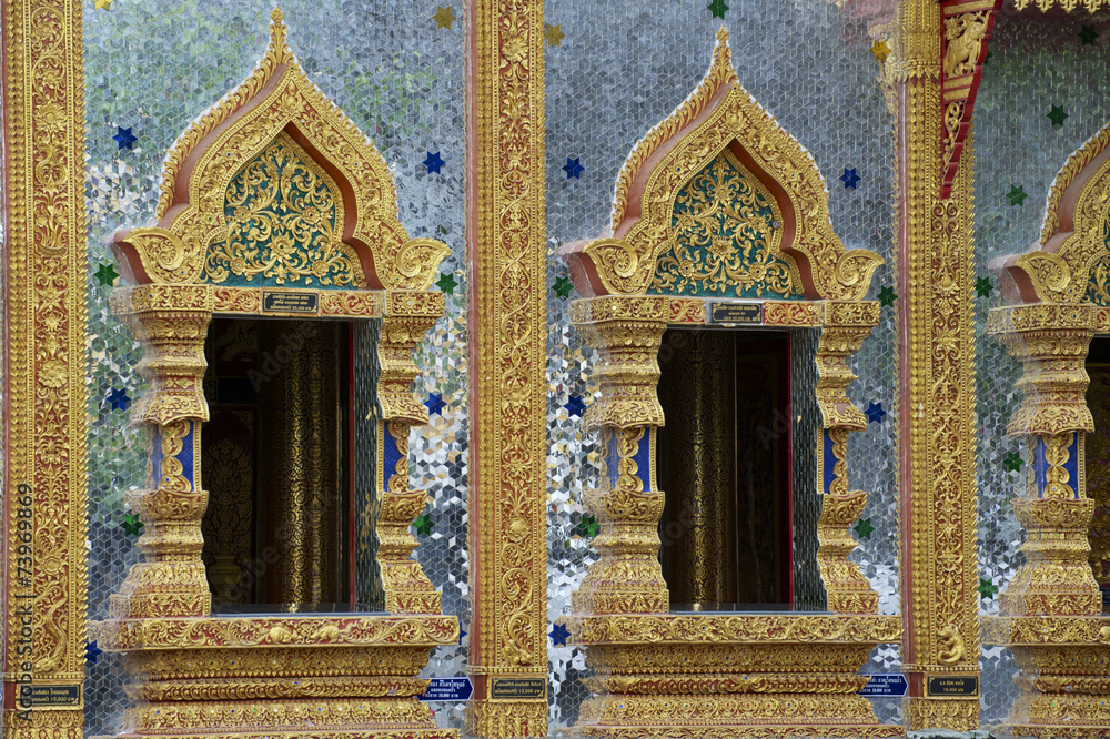 Wat Mani Phraison, Mae Sot, Tak province, Thailand.