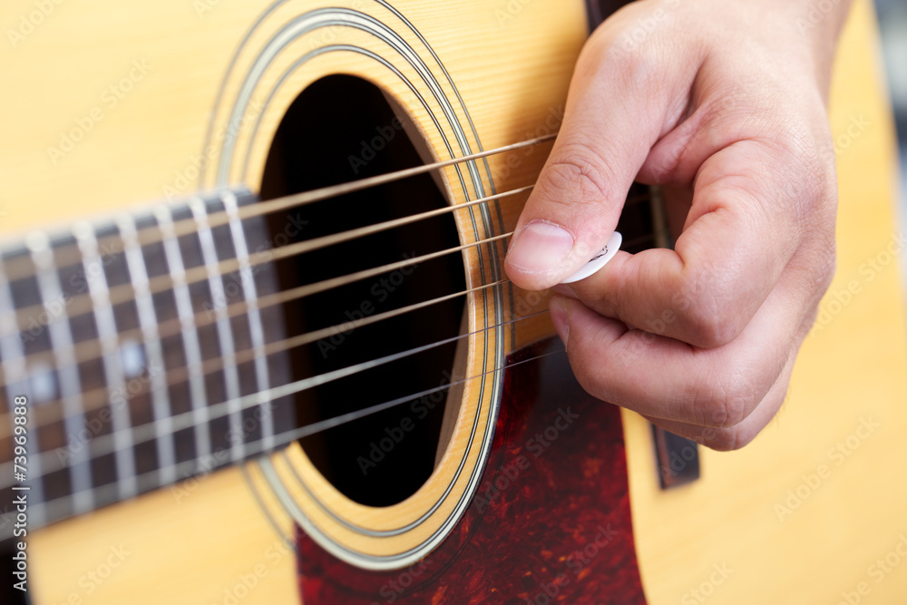 Fototapeta premium guitar close up