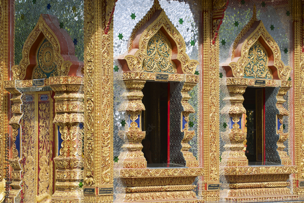 Wat Mani Phraison, Mae Sot, Tak province, Thailand.