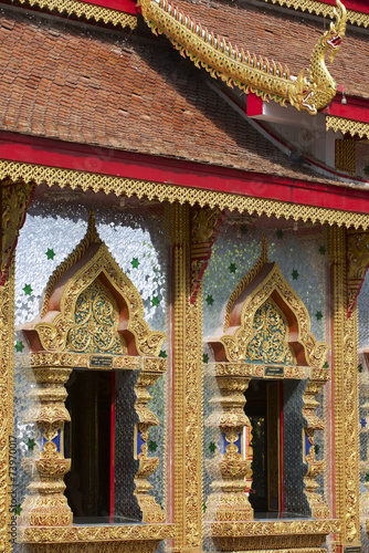 Wat Mani Phraison, Mae Sot, Tak province, Thailand. photo