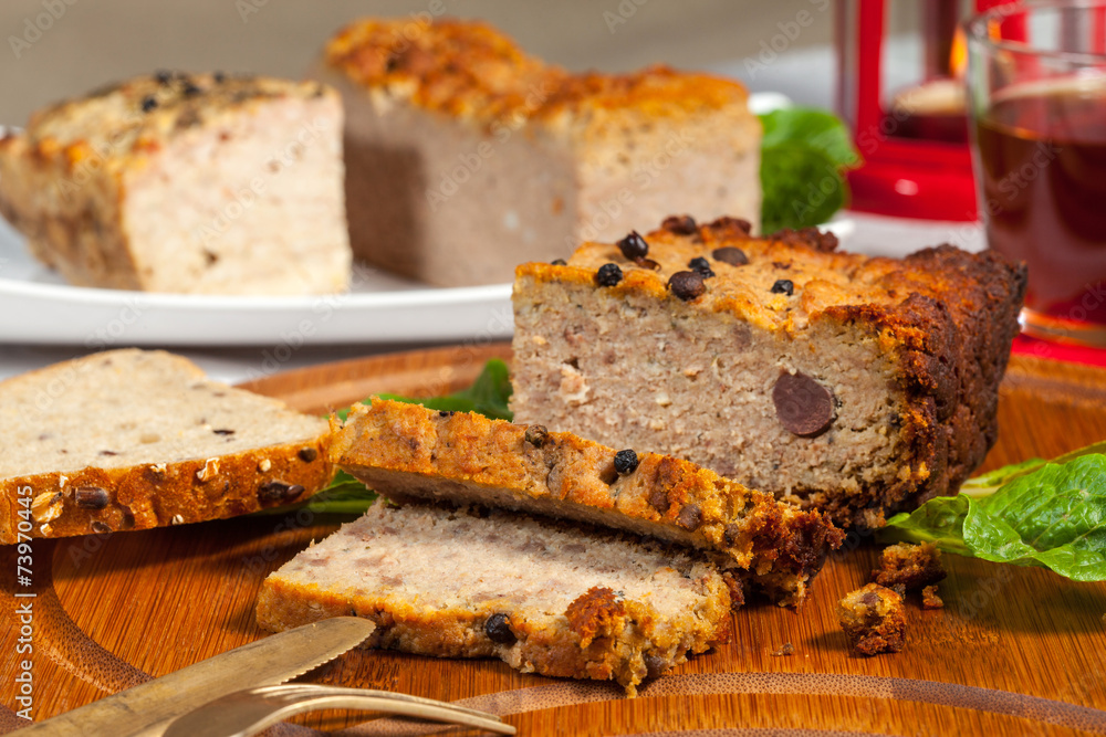 Traditional tasty pate. Traditional tasty pate.