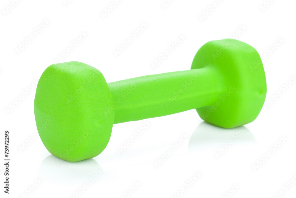 Green dumbell Green dumbell