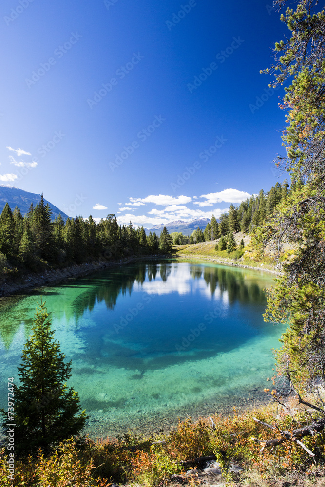 Third Lake, Valley of the 5 Lakes, Jasper National Park, Alberta
