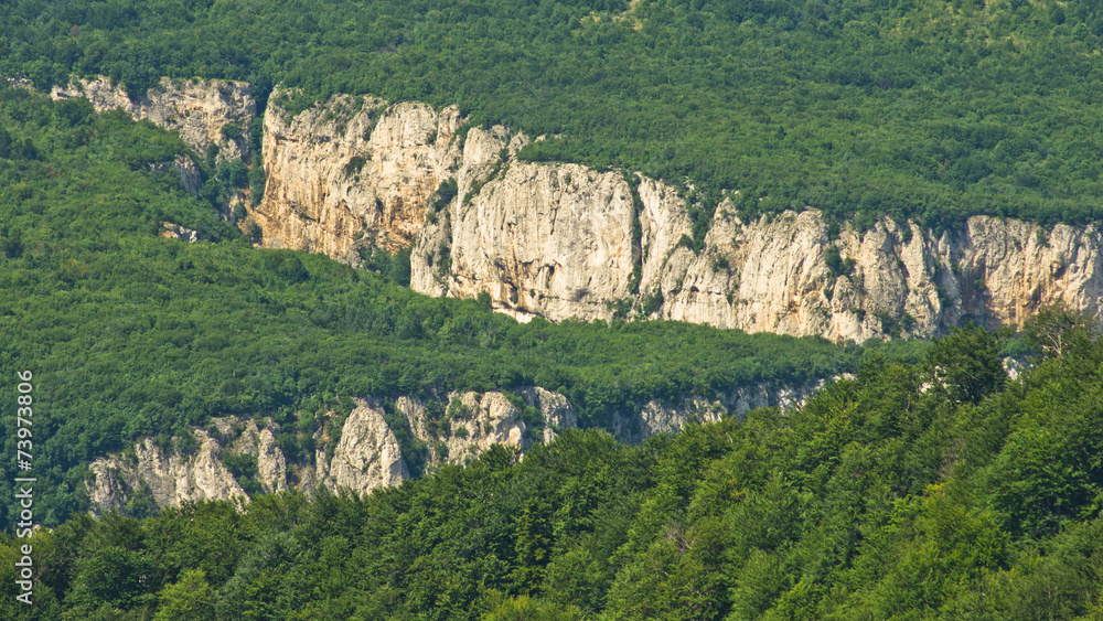 Lazar's gorge, one of the most inaccessible places in Serbia