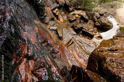 Wallpaper Mural Waterfall in the Australian Bush Torontodigital.ca