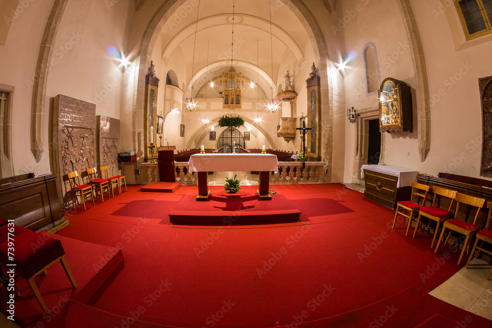 Obraz premium Kirche Schrattenthal