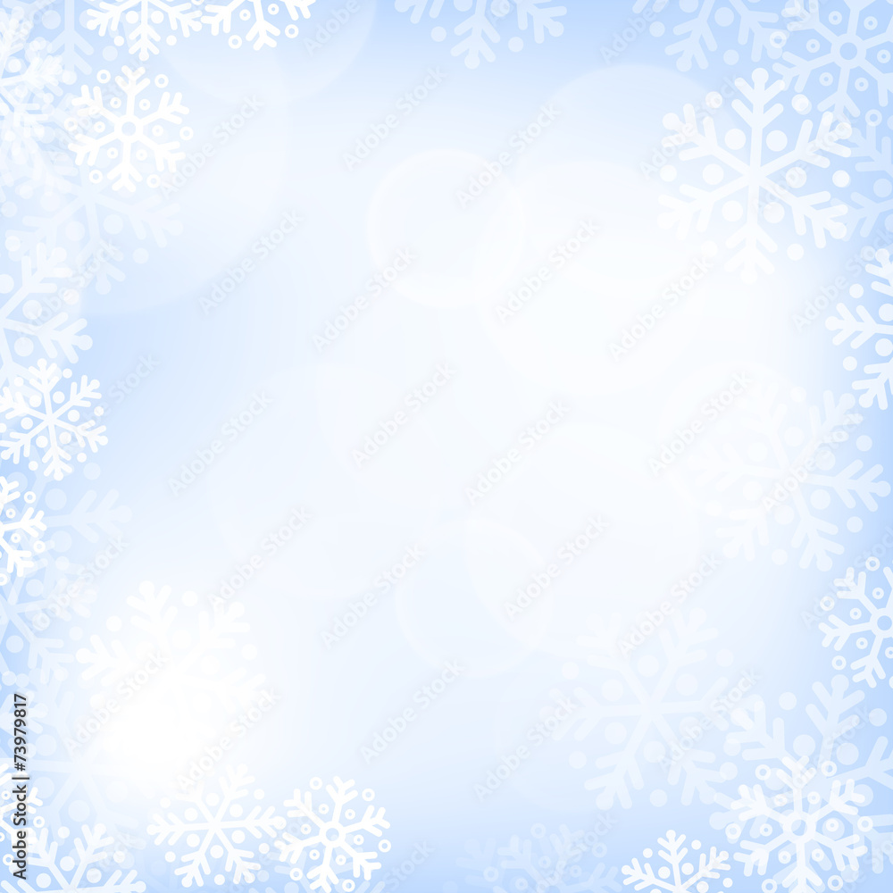 Abstract blue christmas background Abstract blue christmas background