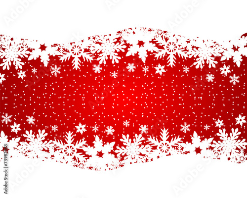 Christmas red background