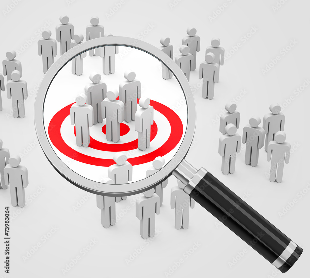 the target group StockIllustration Adobe Stock