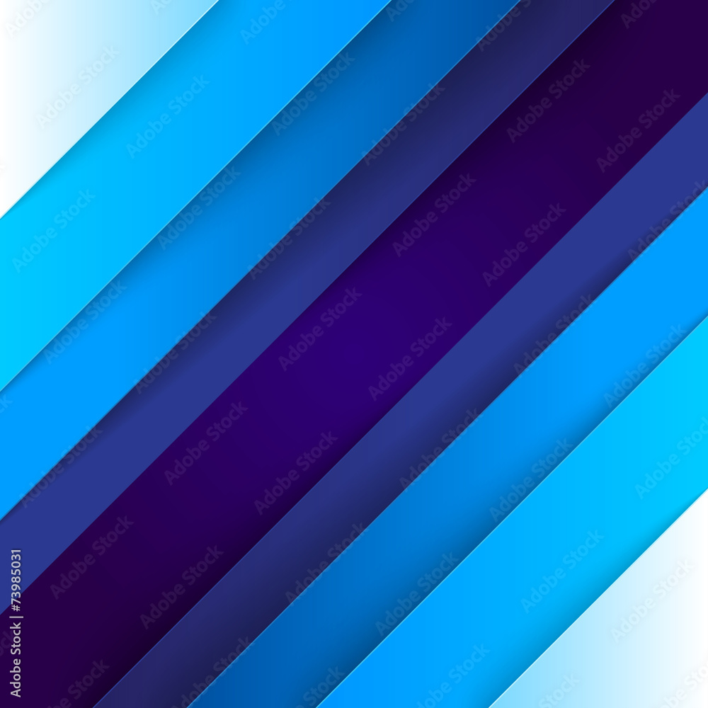 Obraz premium Abstract blue triangle shapes background