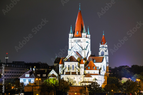 St. Francis of Assisi Church in Vienna, Austria