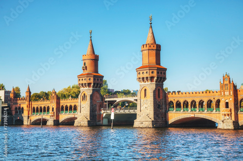 Oberbaum bridge in Berlin © andreykr