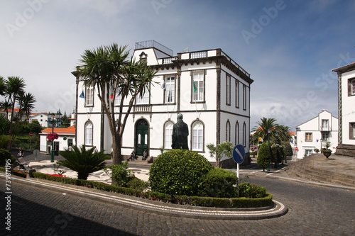 Açores - Sao Miguel - Nordeste, place de la mairie