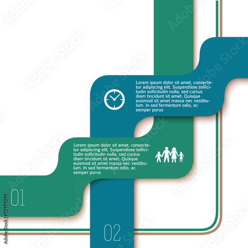 infographics-tape-strips-style-white-background-time photo