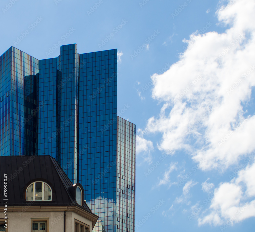 Obraz premium In the City of Frankfurt, Germany