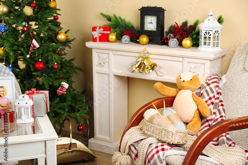 Beautiful Christmas interio...