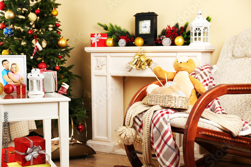 Beautiful Christmas interio...