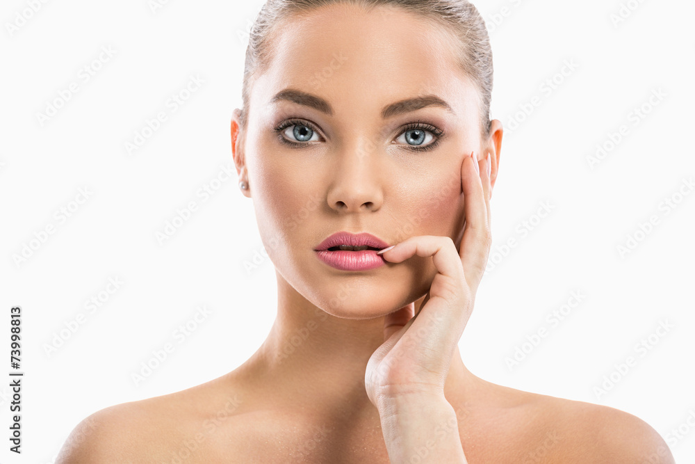 Beautiful young woman Beautiful young woman