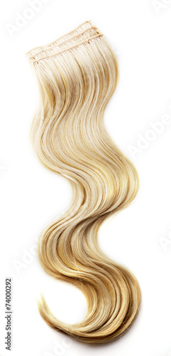 Blond hair piece