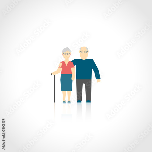 Senior Couple Flat