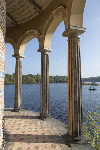 Säulen an der Havel